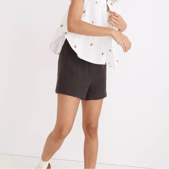 Madewell Lightspun Easy Pull-On Shorts XS - Picture 3 of 3